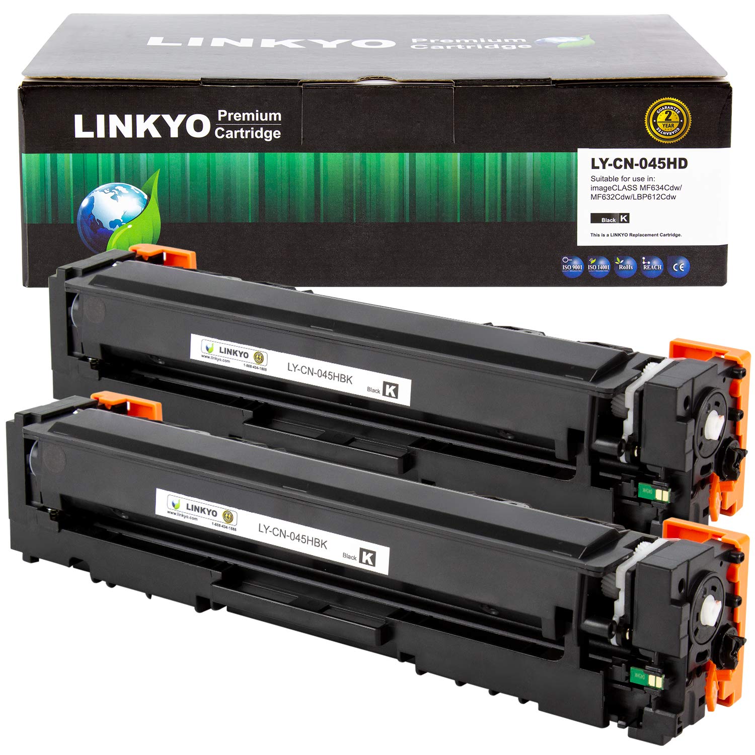 Canon 045 H トナーカートリッジ ブラック2個セット Amazon | LINKYO 互換トナーカートリッジ Canon 045H 大容量 045用